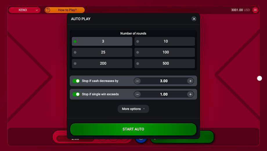 Keno screenshot 2